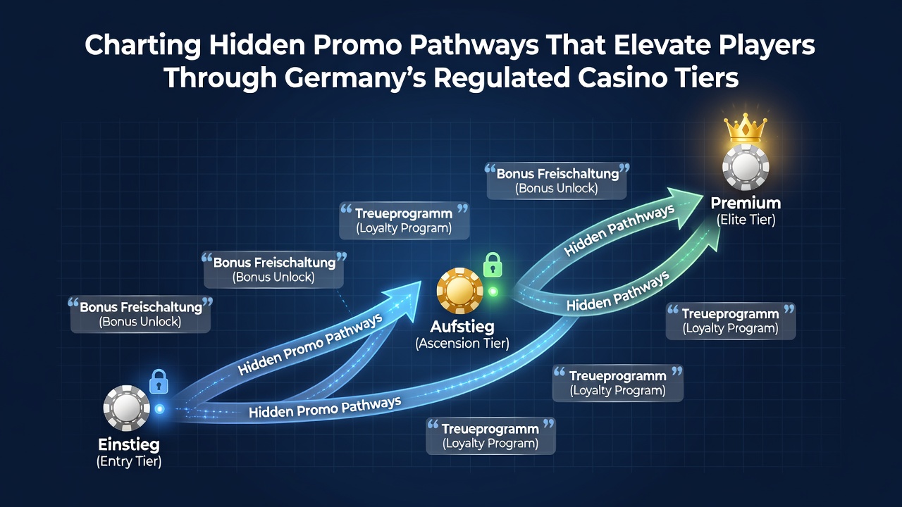 Darstellung von Code-Pfaden und no-deposit Freispielen als Aufstiegsinstrumente in deutschen Casino-Tiers