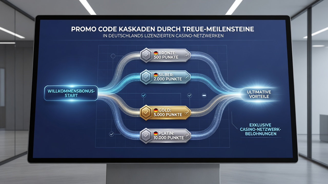 Darstellung von Loyalty-Meilensteinen und Code-Kaskaden in deutschen Casinos