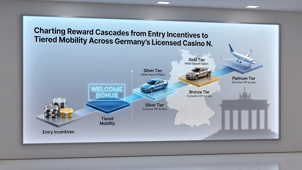 Visualisierung gestufter Mobilität und Belohnungskaskaden in Casino-Netzwerken