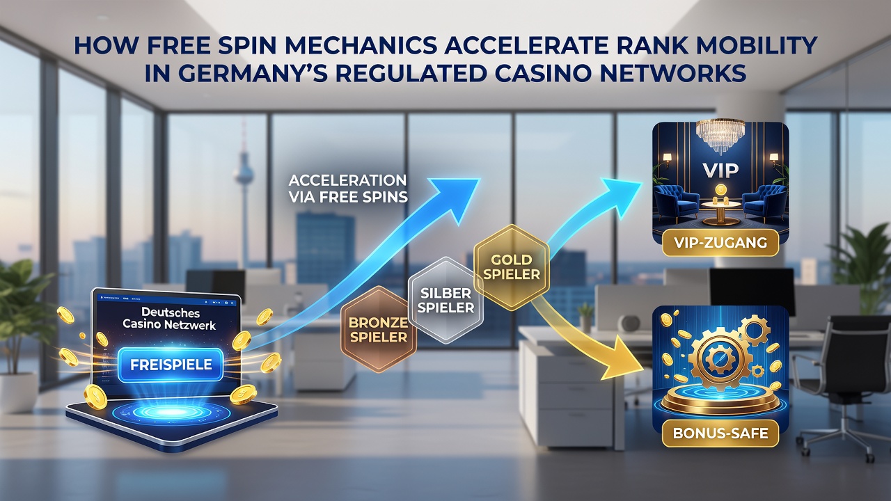 Diagramm zur Rangmobilität durch Freispiele in deutschen Casinos