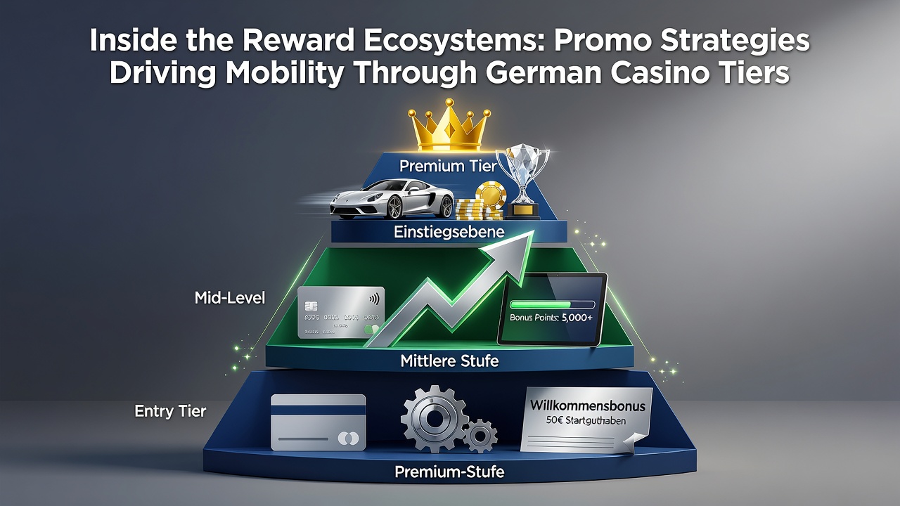 Illustration von Promo-Strategien und deren Einfluss auf Spieleraufstiege in Casino-Tiers