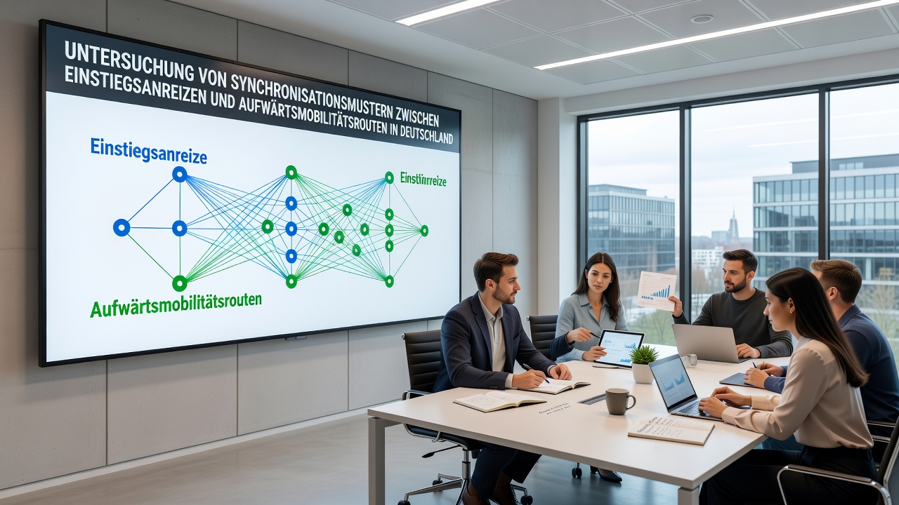 Visualisierung technischer Synchronisationsprozesse zwischen Anreizen und Statusstufen