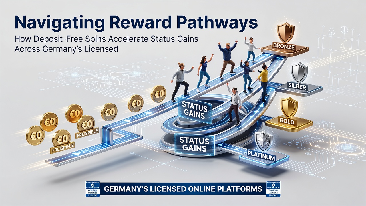 Grafik zu Statusaufstiegen und Freispiel-Effekten in deutschen Casino-Tiers
