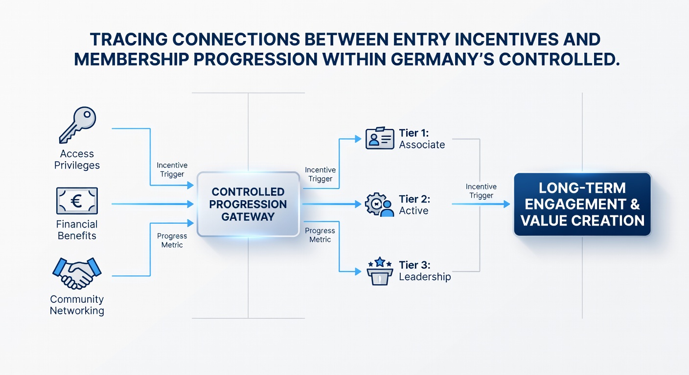 Illustration der Datenverfolgung zwischen Bonus-Codes und VIP-Stufen in deutschen Casinos