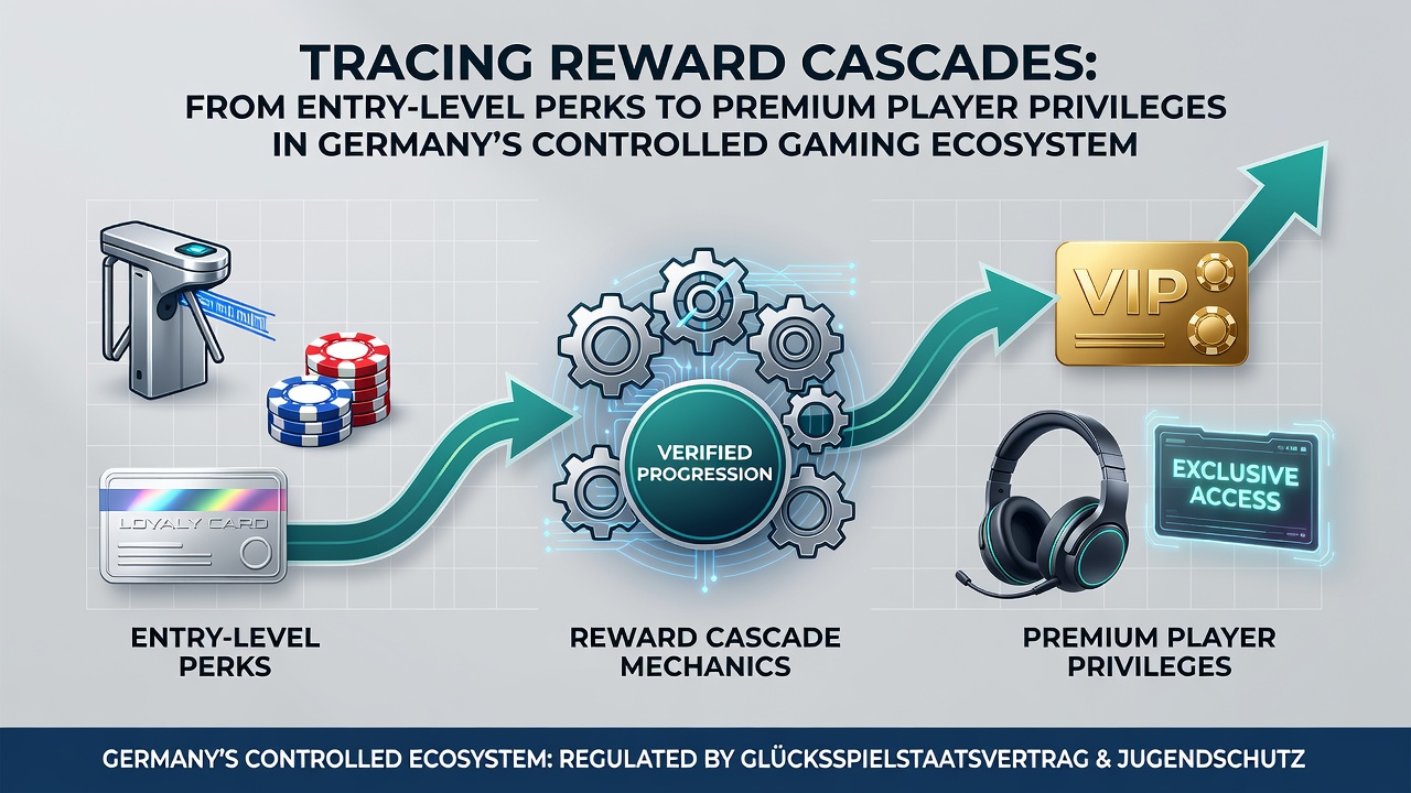 Detailansicht von Loyalty-Stufen und Belohnungskaskaden in deutschen Online-Casinos