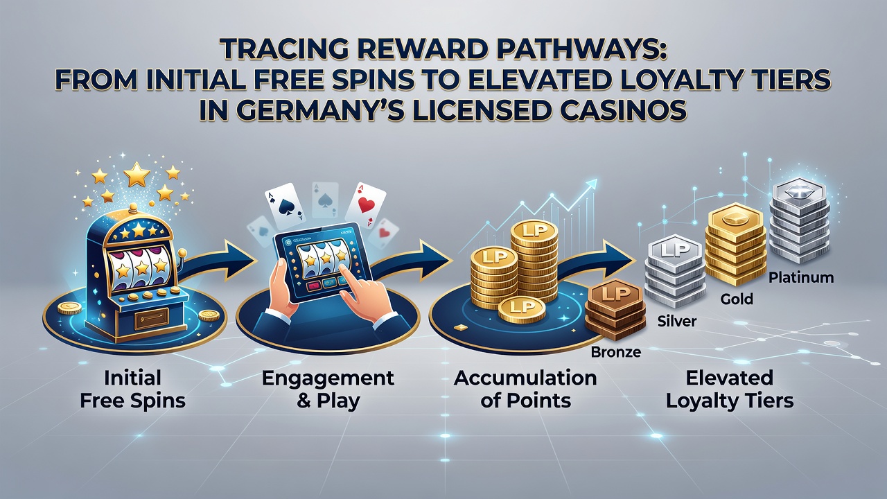 Detaillierte Darstellung von Loyalitätsstufen und Freispiel-Integration in deutschen Casinos