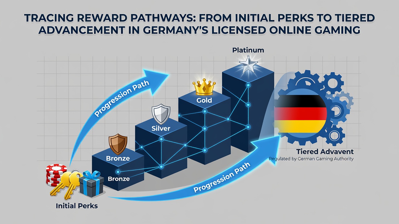 Detaillierte Darstellung von Tier-Systemen und Belohnungsfortschritten in deutschen Glücksspielnetzwerken